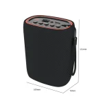 مینی اسپیکر بلوتوث با نور RGB، مناسب خرید عمده