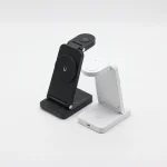 شارژر بی‌سیم مگنتی ۳ کاره برای موبایل، ایرپاد و ساعت هوشمند، مناسب خرید عمده برای واردات و پخش تجهیزات جانبی دیجیتال