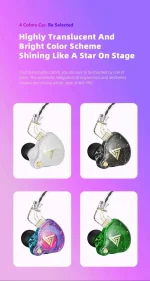 ایرفون سیمی QKZ AK6 Pro با طراحی اسپرت و بیس قوی مناسب موسیقی و ورزش