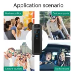 دوربین قابل حمل فول اچ‌دی 1080P با طراحی کوچک و سبک، مجهز به دید در شب و قابلیت ضبط طولانی‌مدت برای استفاده خانگی، امنیتی و سفر