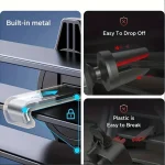 پایه نگهدارنده موبایل خودرو با طراحی مقاوم و نصب روی دریچه کولر