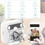 پرینتر جیبی حرارتی مدل A32 با اتصال بلوتوث، مناسب خرید عمده برای چاپ عکس و لیبل از طریق موبایل