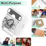 پرینتر جیبی حرارتی مدل A32 با اتصال بلوتوث، مناسب خرید عمده برای چاپ عکس و لیبل از طریق موبایل