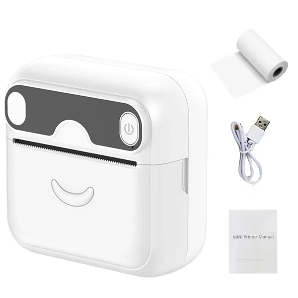 پرینتر جیبی حرارتی مدل A32 با اتصال بلوتوث، مناسب خرید عمده برای چاپ عکس و لیبل از طریق موبایل