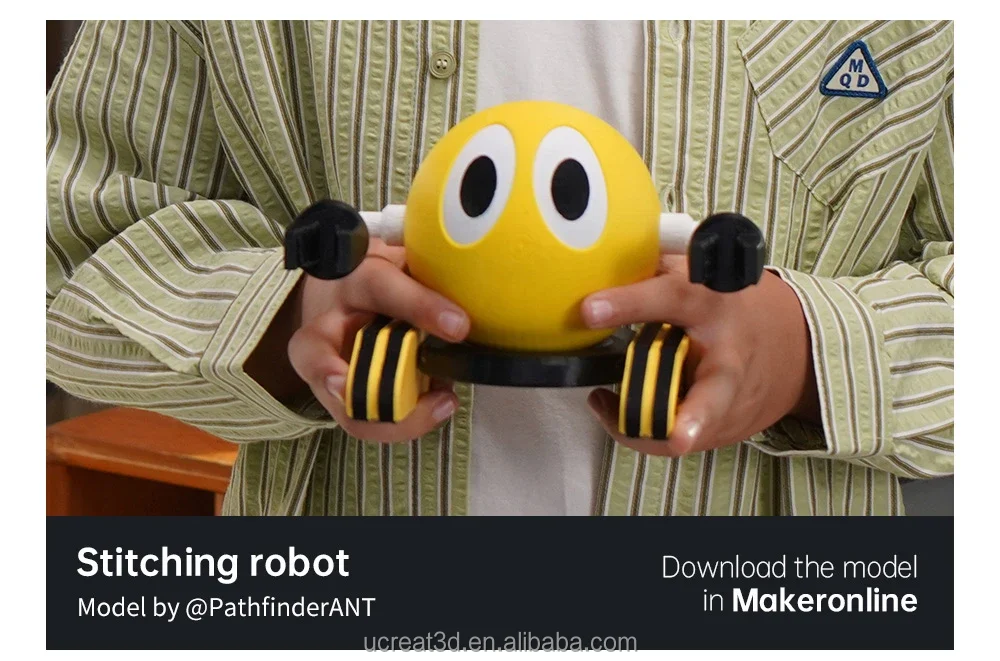 نمونه چاپ سه‌بعدی چندرنگ با پرینتر Anycubic Kobra S1