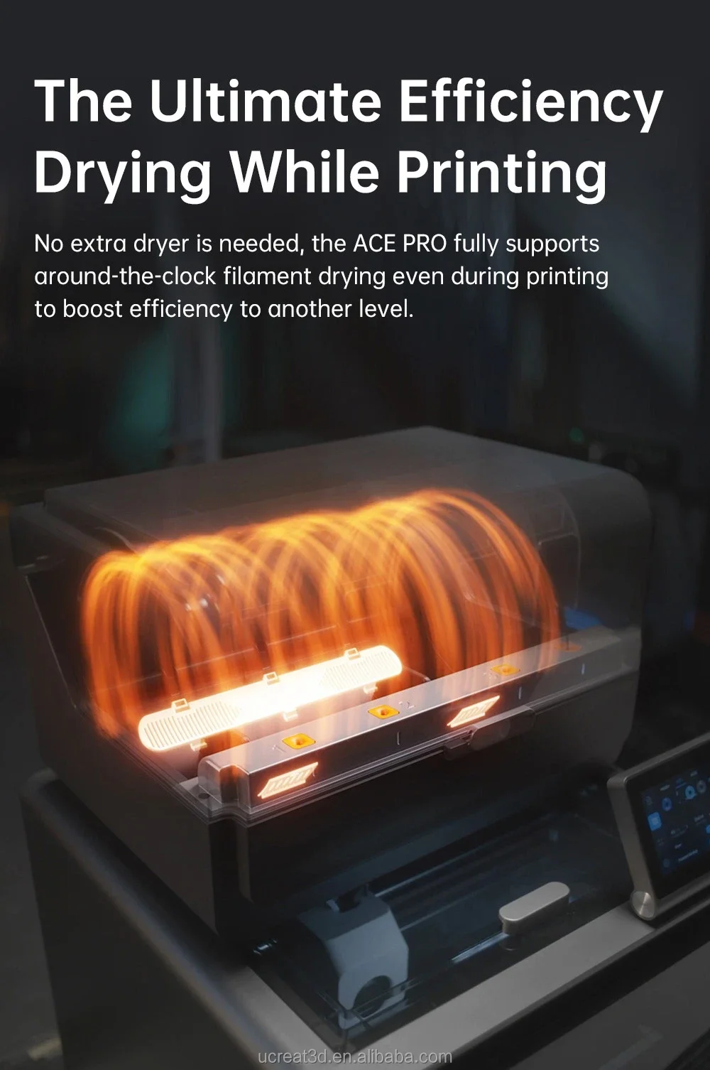 نمونه چاپ سه‌بعدی چندرنگ با پرینتر Anycubic Kobra S1