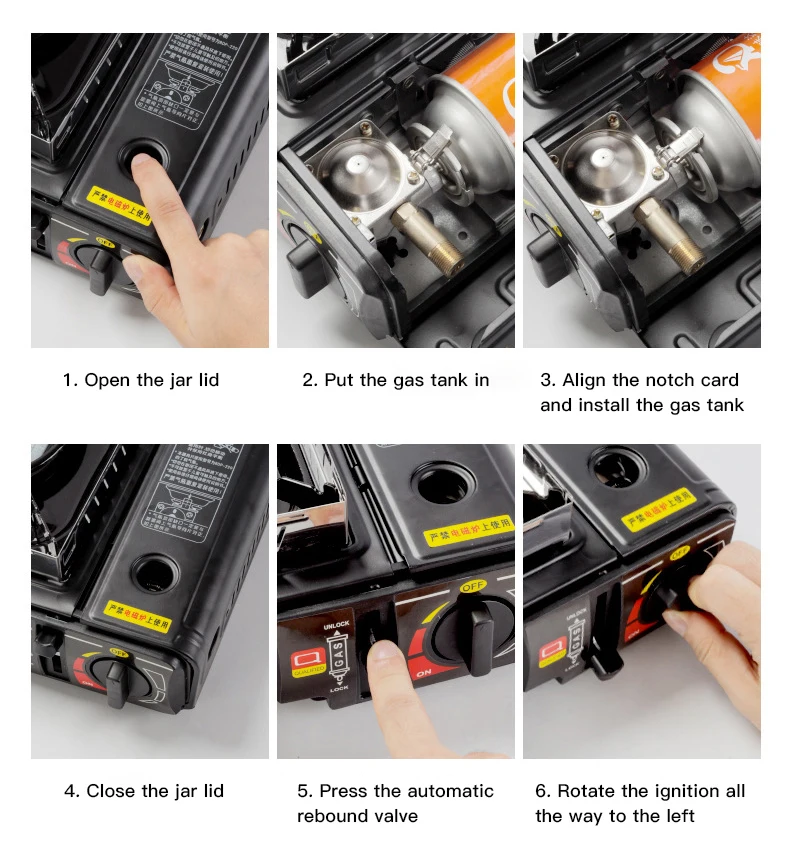 اجاق باربیکیو پرتابل در حال استفاده در کمپینگ برای پخت گوشت و سبزیجات