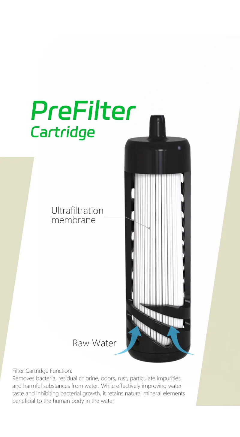 فیلتر آب خورشیدی سه‌کاره در حال استفاده در کمپینگ برای تصفیه آب و روشنایی شبانه