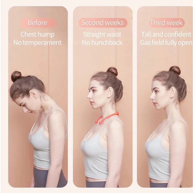 کمربند اصلاح وضعیت بدن هوشمند در حال استفاده توسط کاربر هنگام کار با لپ‌تاپ برای جلوگیری از خمیدگی شانه‌ها