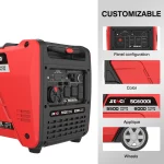 ژنراتور اینورتر سایلنت دو سوخته ۳.۵ کیلووات مدل Senci، مناسب خرید عمده از چین و دبی برای برق اضطراری خانگی و کمپینگ در ایران و کشورهای منطقه