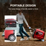 ژنراتور اینورتر سایلنت دو سوخته ۳.۵ کیلووات مدل Senci، مناسب خرید عمده از چین و دبی برای برق اضطراری خانگی و کمپینگ در ایران و کشورهای منطقه