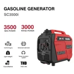 ژنراتور اینورتر سایلنت دو سوخته ۳ کیلووات مدل Senci SC3500i، مناسب خرید عمده از چین و دبی برای برق اضطراری خانگی و کمپینگ در ایران و کشورهای منطقه