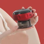 ماساژور بادکش برقی قابل شارژ با 6/12 سرعت، طراحی قابل حمل و هوشمند برای ماساژ درمانی، حجامت مدرن و رفع خستگی عضلات