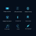 هندزفری F9 TWS با نمایشگر دیجیتال و پاوربانک، مناسب خرید عمده