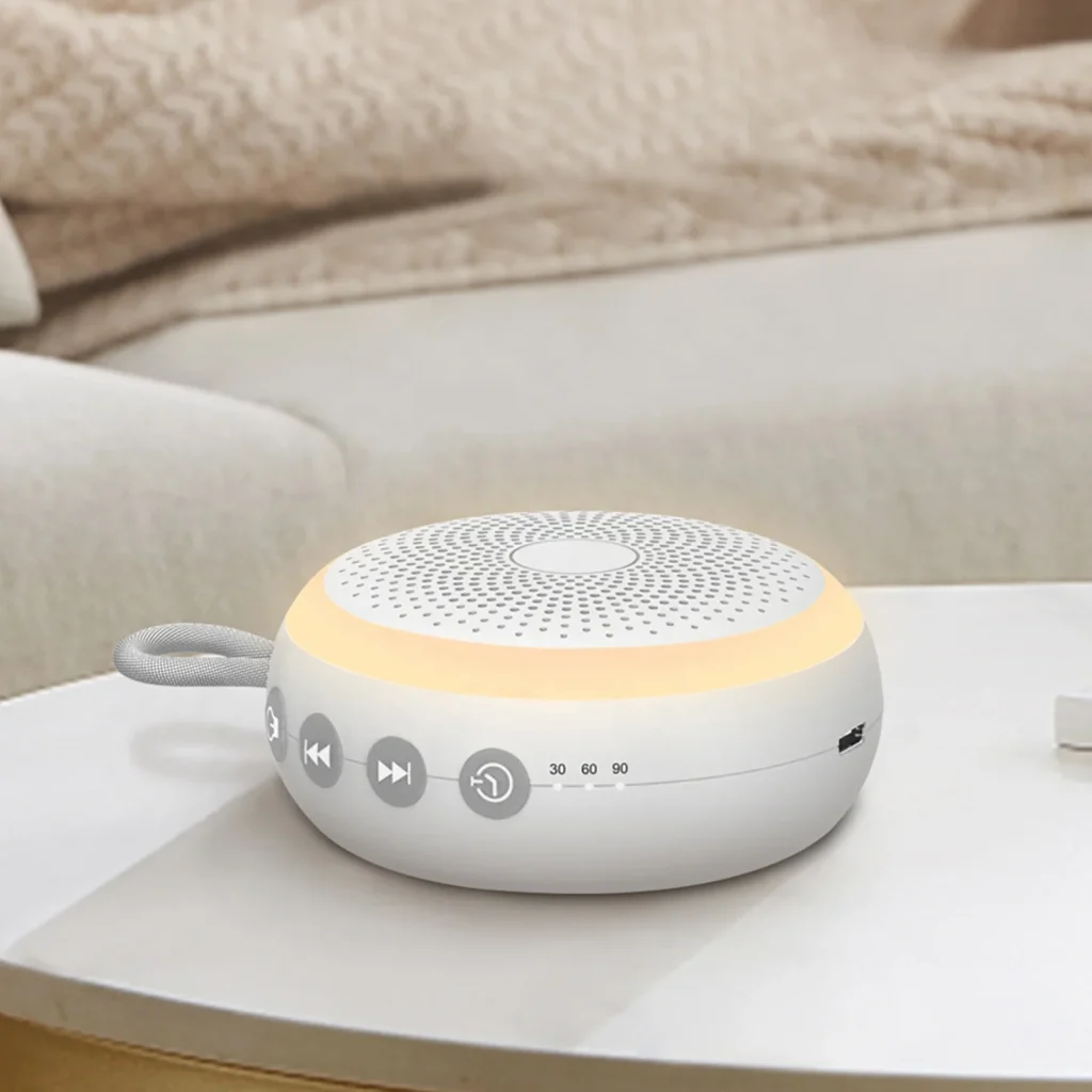 دستگاه صدای سفید و چراغ خواب کودک HiFiD با طراحی فانتزی و نور ملایم