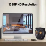 دوربین مداربسته وای‌فای مینی ICSEE 1080P با طراحی کوچک و زاویه دید 120 درجه