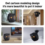 دوربین مداربسته وای‌فای مینی ICSEE 1080P با طراحی کوچک و زاویه دید 120 درجه