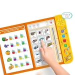 دستگاه آموزشی انگلیسی کودکان با طراحی رنگی و قابلیت پخش صدا برای آموزش الفبا