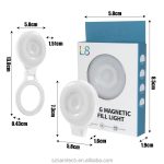 چراغ سلفی مغناطیسی پرتابل با طراحی سبک و سه حالت نور، مناسب خرید عمده و واردات پرسود به ایران و کشورهای خلیج فارس.