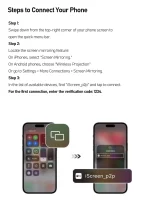 ریموت کنترل مغناطیسی موبایل 1800mAh با طراحی بی‌سیم و قابلیت استفاده به‌عنوان مانیتور سلفی