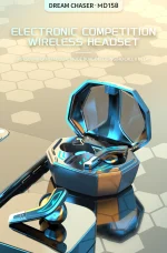 ایرفون گیمینگ MD158 با نور LED و مقاومت IPX5، مناسب خرید عمده