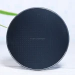 شارژر بی‌سیم فلزی مدل K8 با طراحی جدید 2024 و توان 10 وات، مناسب واردات و پخش در بازار ایران و کشورهای منطقه