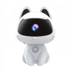 دوربین مینی بی‌سیم خانگی برای حیوانات و کودک با طراحی کوچک و سبک، مجهز به دید در شب و قابلیت اتصال به اپلیکیشن موبایل برای امنیت خانه و مراقبت از نوزاد