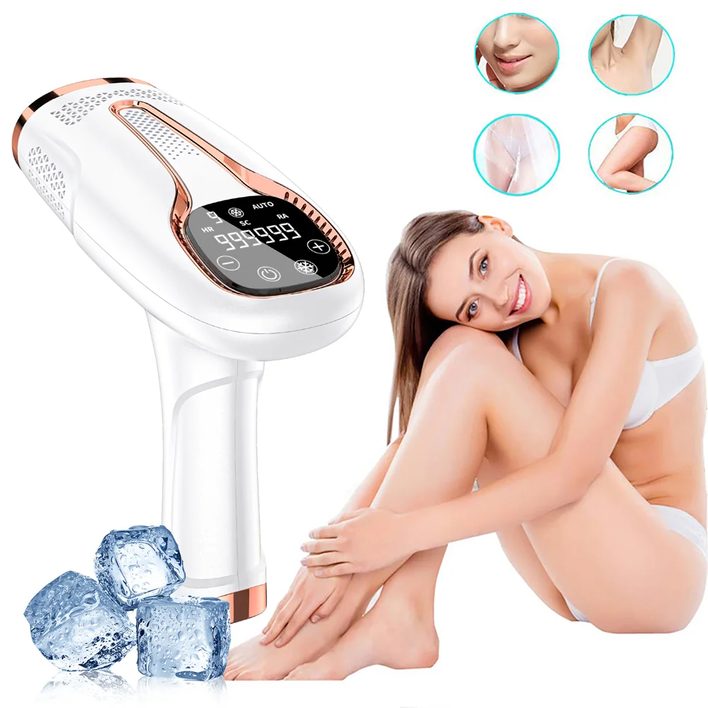 دستگاه لیزر خانگی IPL دیود فوتون 2025 با طراحی پرتابل و فناوری خنک‌کننده