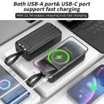 پاوربانک 30000 میلی‌آمپر با نمایشگر دیجیتال، شارژ بی‌سیم و شارژ سریع، مناسب خرید عمده برای واردات و پخش در بازار ایران و کشورهای منطقه