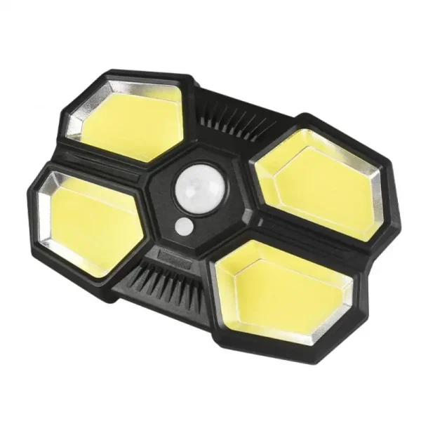 چراغ خورشیدی دیواری Shinedo Bright ضدآب IP65 با سنسور حرکتی و ۳ حالت نوردهی، مناسب خرید عمده از چین و دبی، روشنایی و امنیت فضای باز