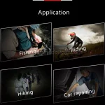 چراغ قوه مینی LED شاین‌دو مدل SD-SF023 با جاکلیدی، ضدآب و نور COB فوق‌العاده، مناسب خرید عمده از چین و دبی