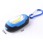 چراغ قوه مینی LED شاین‌دو مدل SD-SF023 با جاکلیدی، ضدآب و نور COB فوق‌العاده، مناسب خرید عمده از چین و دبی