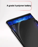 پاوربانک جیبی اضطراری مدل Slim Clip با طراحی باریک و پورت Type-C، مناسب خرید عمده برای واردات و پخش تجهیزات جانبی موبایل