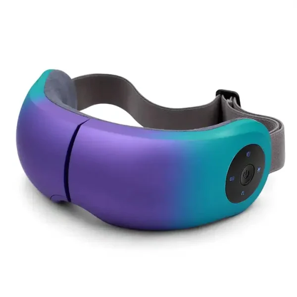 ماساژور چشم هوشمند با فشار هوا و گرمایش، مجهز به بلوتوث موزیک برای رفع خستگی چشم و بهبود گردش خون