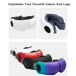 ماساژور چشم هوشمند با فشار هوا و گرمایش، مجهز به بلوتوث موزیک برای رفع خستگی چشم و بهبود گردش خون