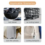 قفل هوشمند اثر انگشتی برای کیف و چمدان، مناسب خرید عمده برای واردات و پخش تجهیزات امنیتی و جانبی سفر