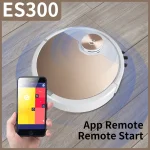 ربات جاروی هوشمند مدل ES300 با طراحی باریک و عملکرد خودکار، مناسب خرید عمده برای واردات و پخش تجهیزات نظافت خانگی