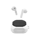 هندزفری بلوتوث با میکروفون داخلی و کیس شارژ خورشیدی، مناسب خرید عمده برای واردات و پخش منطقه‌ای