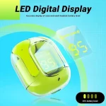 هدست بی‌سیم شفاف با نمایشگر دیجیتال Air31، مناسب خرید عمده