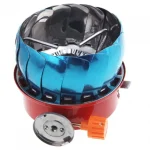 اجاق باربیکیو پرتابل فوق سبک با جرقه‌زن اتوماتیک و طراحی آلومینیومی مقاوم در برابر باد