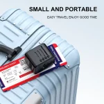 آداپتور شارژر مسافرتی ۴ پورت با خروجی USB و Type-C، مناسب خرید عمده برای واردات و پخش منطقه‌ای