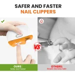 ناخن‌گیر برقی ایمن کودک با طراحی ارگونومیک و شارژ USB