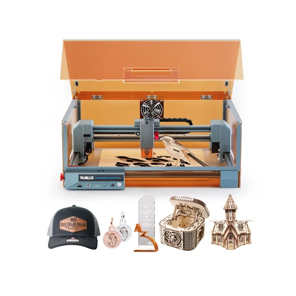 دستگاه لیزر حکاکی WAINLUX X1 با طراحی پرتابل و توان 10W/20W