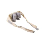 ماساژور بی‌سیم گردن و شانه با قابلیت گرمایش و کمپرس داغ، طراحی ارگونومیک و قابل حمل برای رفع خستگی و آرامش عضلات