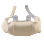 ماساژور بی‌سیم گردن و شانه با قابلیت گرمایش و کمپرس داغ، طراحی ارگونومیک و قابل حمل برای رفع خستگی و آرامش عضلات