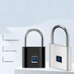 قفل هوشمند بی‌کلید YH3264 با طراحی مینی و سبک، مجهز به سنسور اثر انگشت و مناسب برای کمد، کشو، درب خانه، باشگاه و چمدان مسافرتی