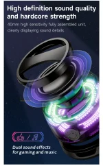 اسپیکر پرتابل مغناطیسی G200 Pro Mini با طراحی جیبی و قابلیت اتصال بلوتوثی