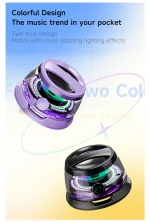 اسپیکر پرتابل مغناطیسی G200 Pro Mini با طراحی جیبی و قابلیت اتصال بلوتوثی