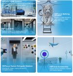 پنکه سه‌بعدی 3D هولوگرافیک HD-Focus مدل HD-F18-F180 | تبلیغاتی | مناسب فروشگاه‌ها