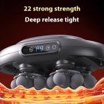 Handheld Electric Body Massage Gun 22 Heads Deep Tissue Relaxation
